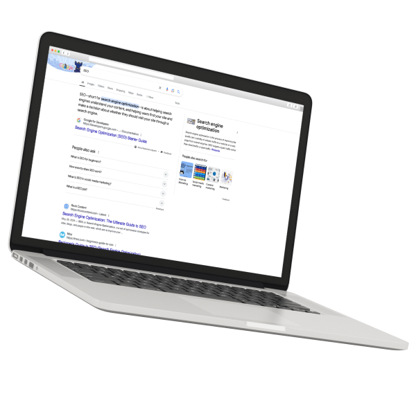 Laptop Posicionamiento SEO