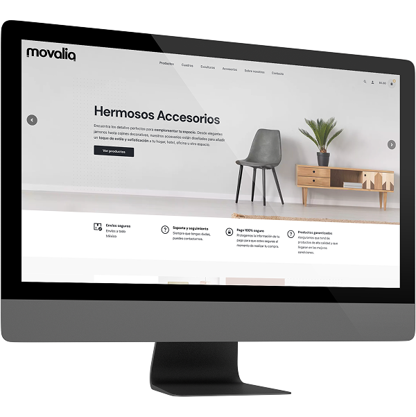 Mockup de diseño de página web en diferentes dispositivos