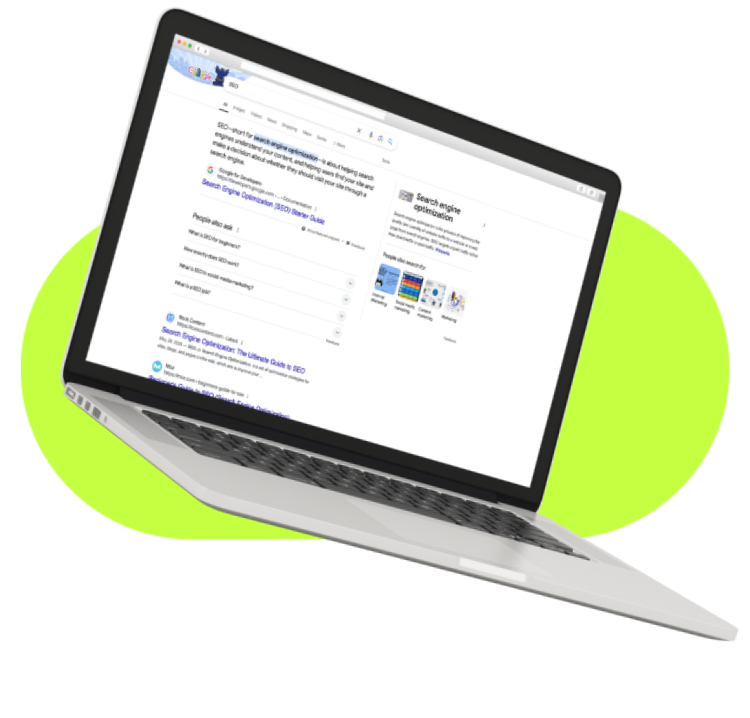 Mockup Posicionamiento SEO